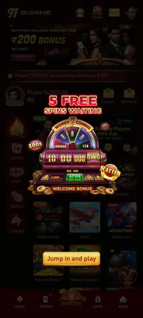 RajWin Game privacy policy and user data protection